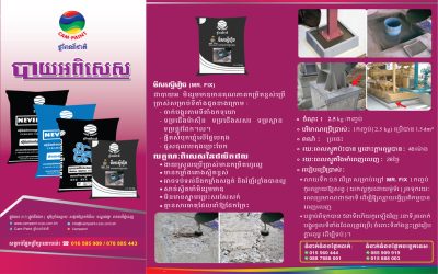 Leaflet Special Dry Motar
